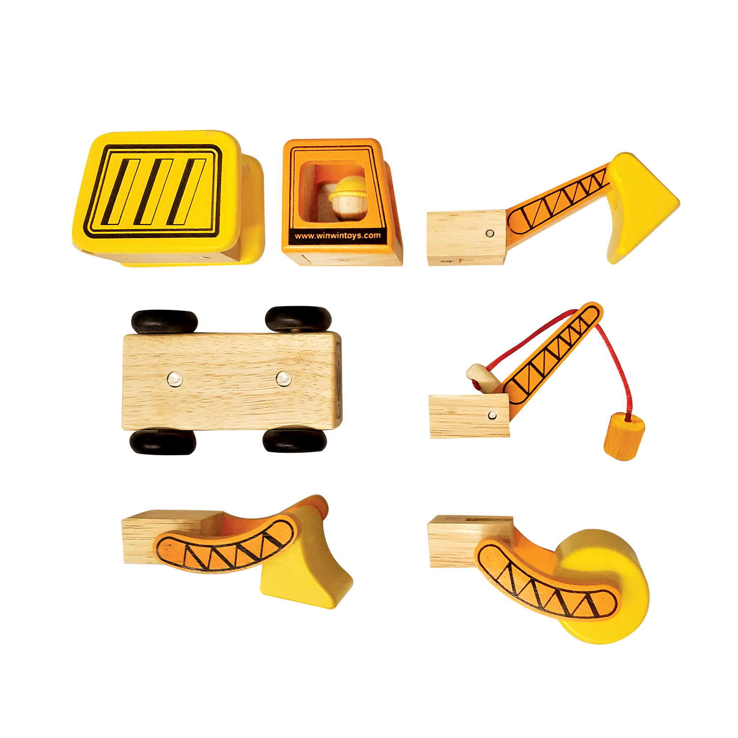 Xe công trình đa năng - Winwintoys - 63322