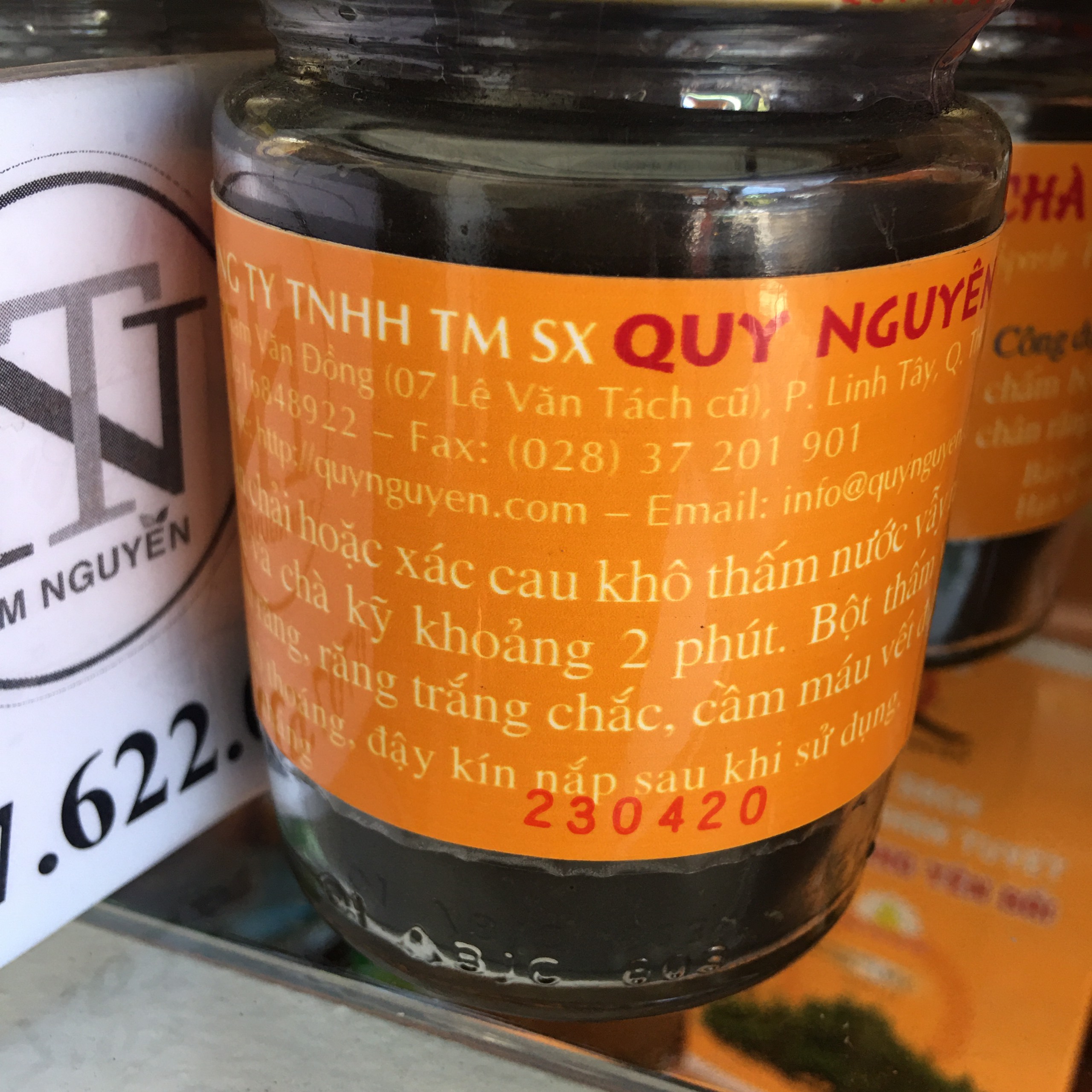 Bột Denti Chà Răng QUY NGUYÊN 100g