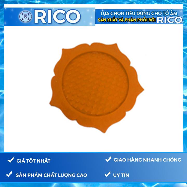 Bộ 10 miếng lót ly dẻo hoa mai Rico