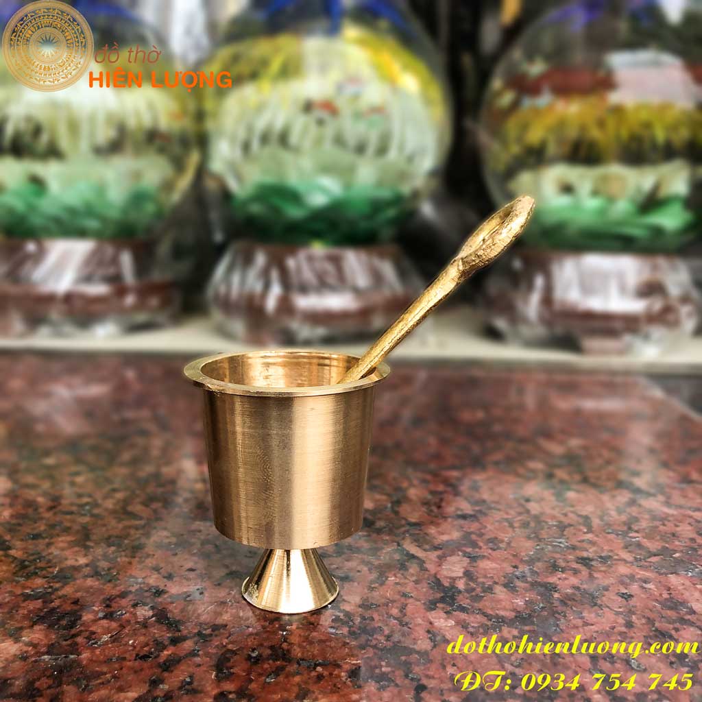 Cối Giã Trầu Bằng Đồng Loại To