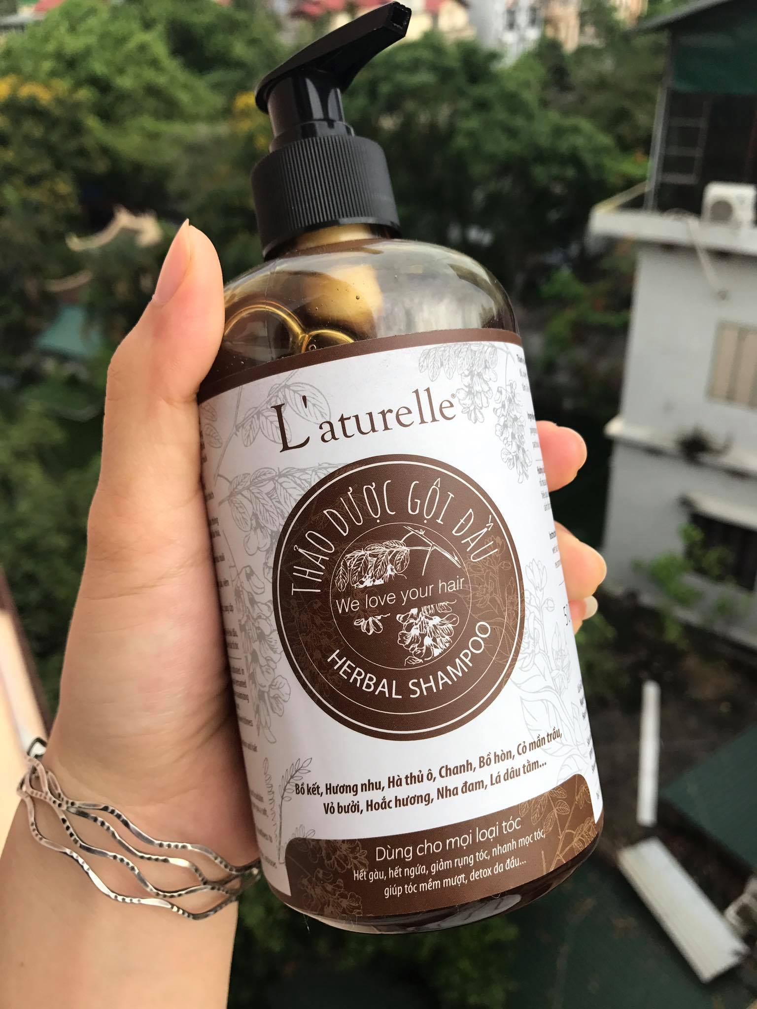 Dầu gội thảo dược Laturelle