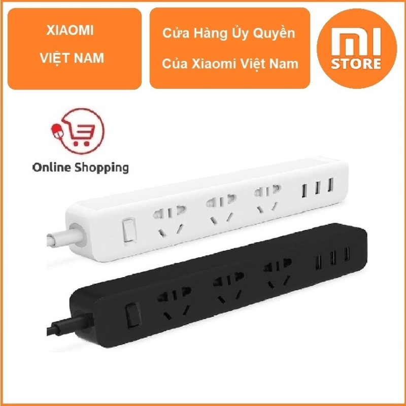 Ổ cắm 3 lổ 3 USB Xiaomi Power Strip