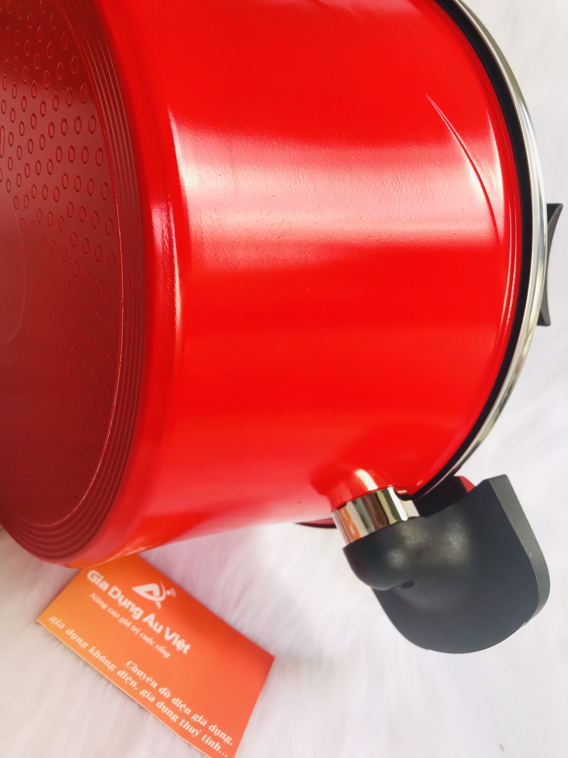 [HCM]Nồi áp suất chậm đáy từ happycall đỏ 46l ( 3003-1126)