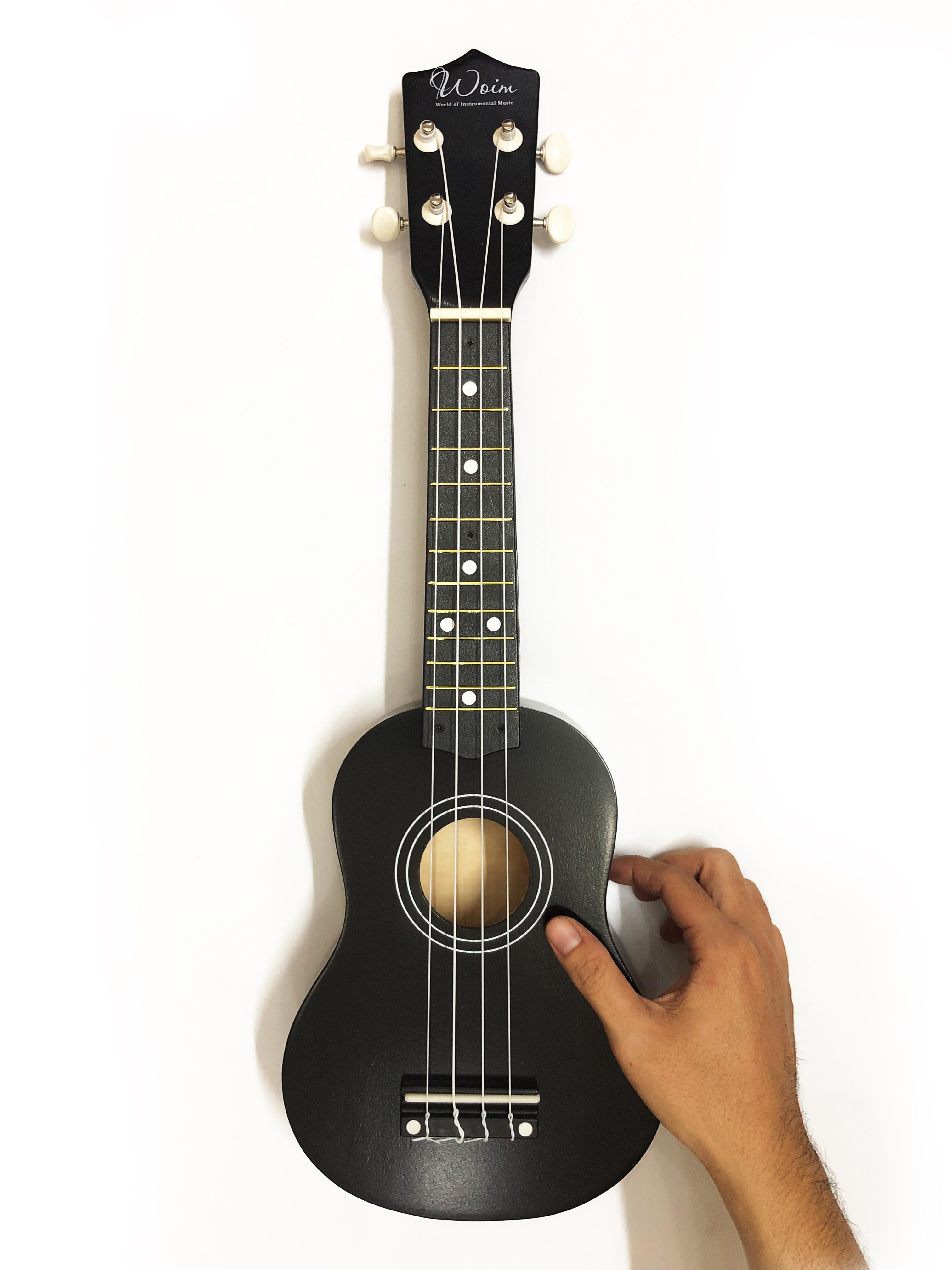 Ukulele Màu Trơn Đủ Màu Size Soprano 21 Inch.