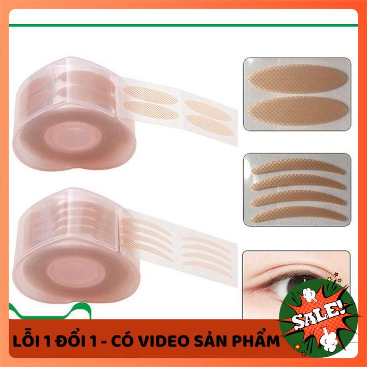 Cuộn miếng dán mí mắt 2 loại, giúp kích mí to, căng đầy rõ ràng, biến 1 mi thành 2 mí - Miếng dán kích mí - Dụng cụ trang điểm, dụng cụ dán mí