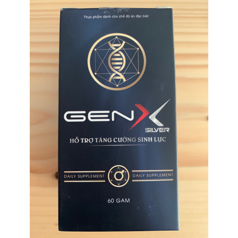 Gen X Silver - Tăng cường sinh lý nam cao cấp