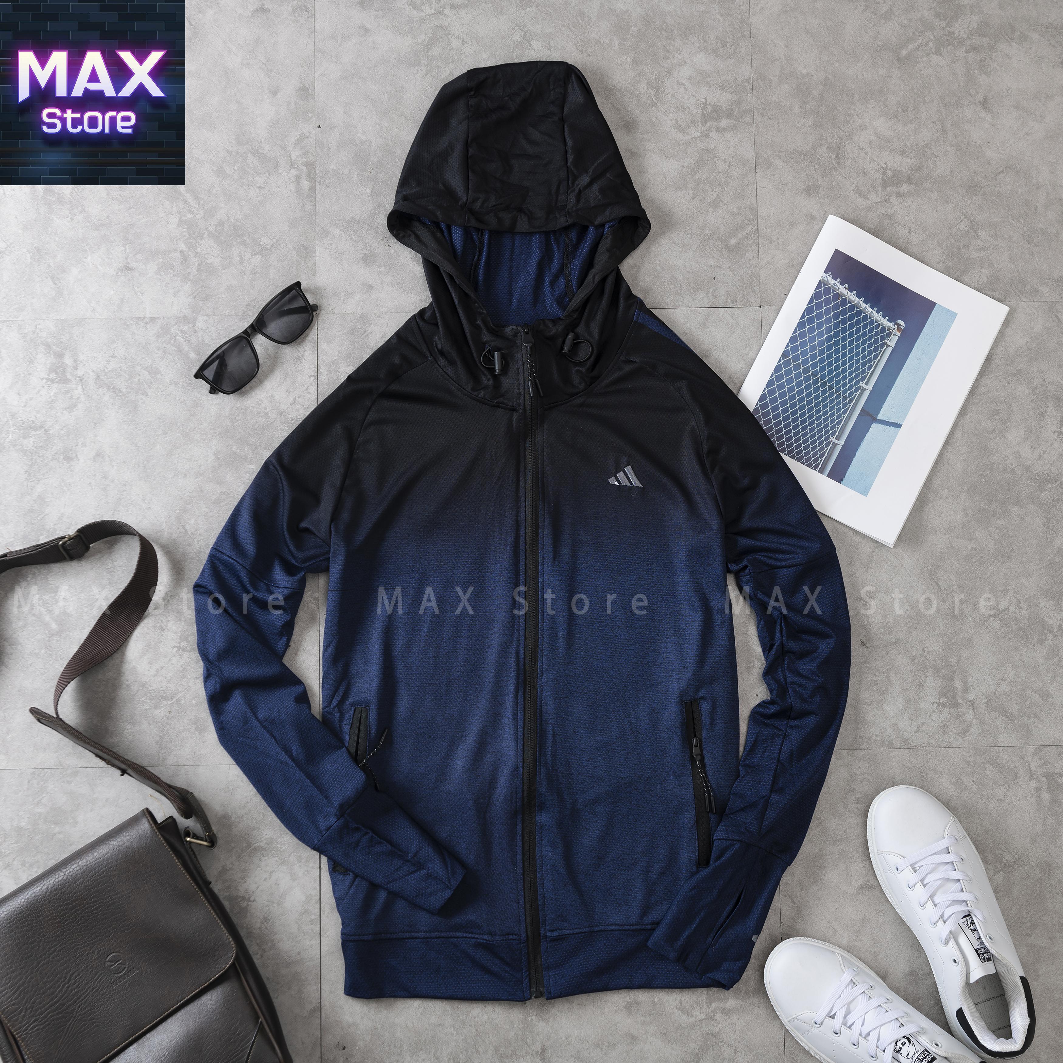 Áo khoác nam /áo khoác gió/ao khoac nang nam/MAXSHOP/áo chống nắng nam kéo khóa-chất liệu kim cương thông hơi,thoáng mát,thấm hút mồ hôi full size -CD 02