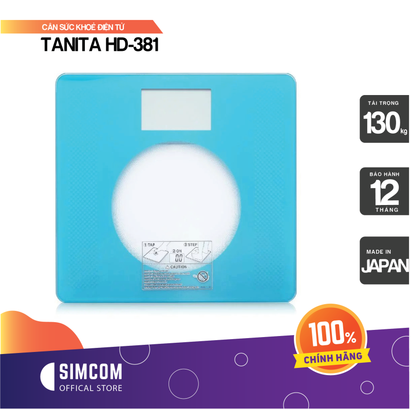Cân sức khỏe điện tử TANITA HD-381