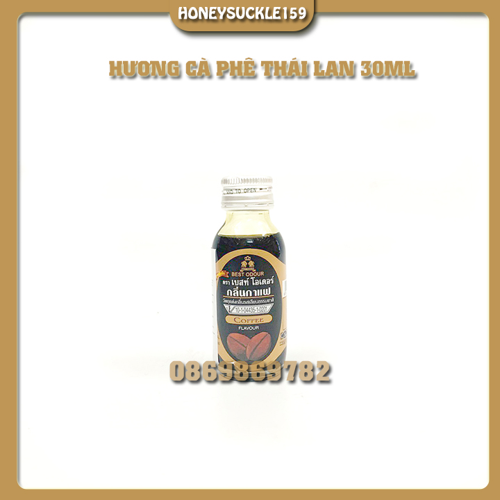 Hương Coffee(Cà Phê) Thái Lan Best Odour Chai 30ml