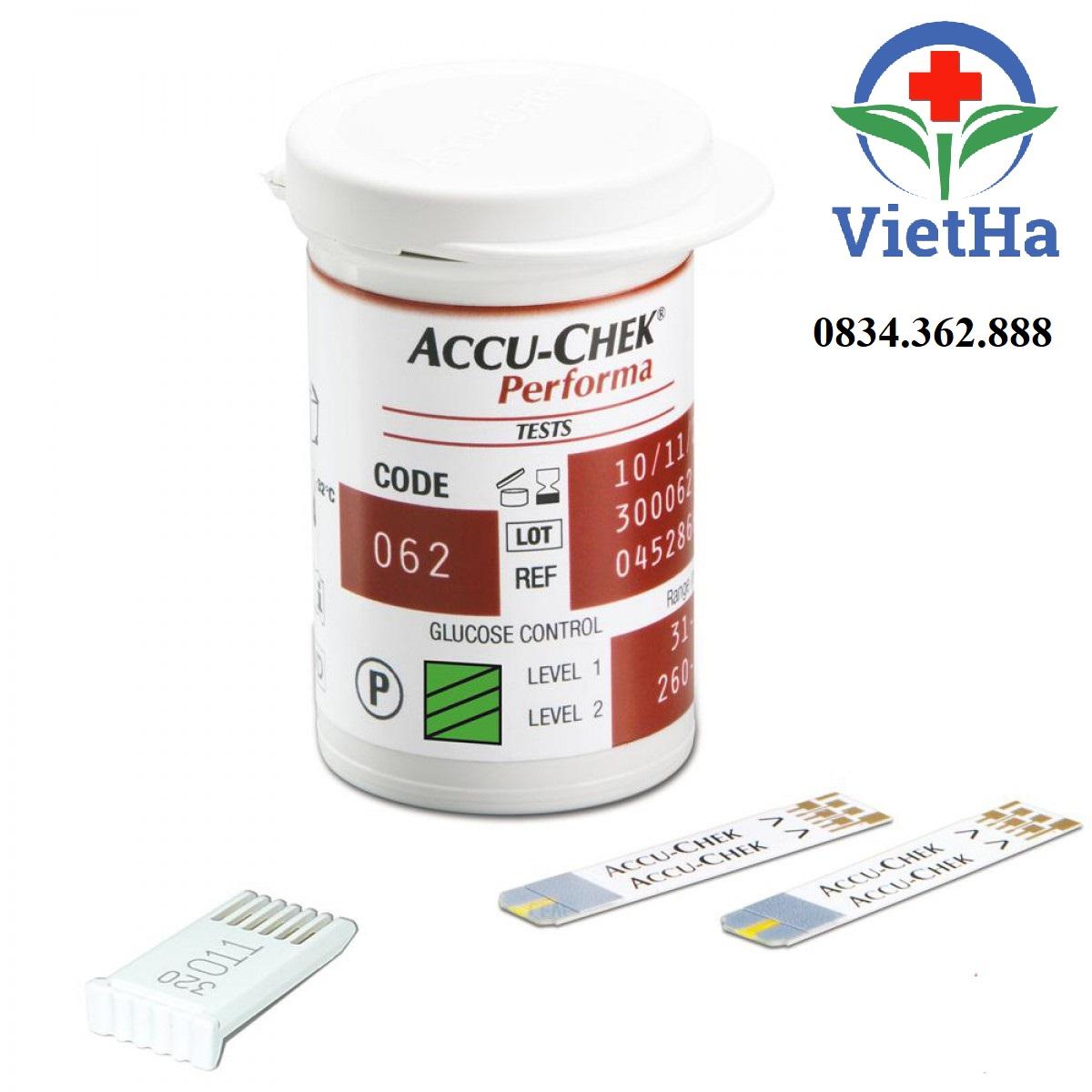 Que thử đường huyết Accu-chek Perfoma