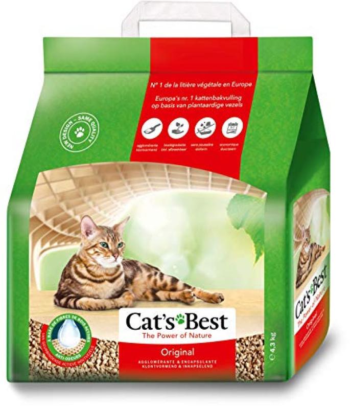 Cát vệ sinh hữu cơ cho mèo Cat Best làm từ gỗ