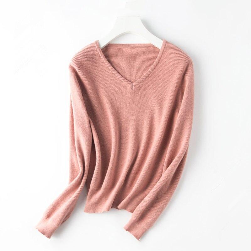 Áo Len Tăm Cổ Tim Tay Dài Cuốn Biên