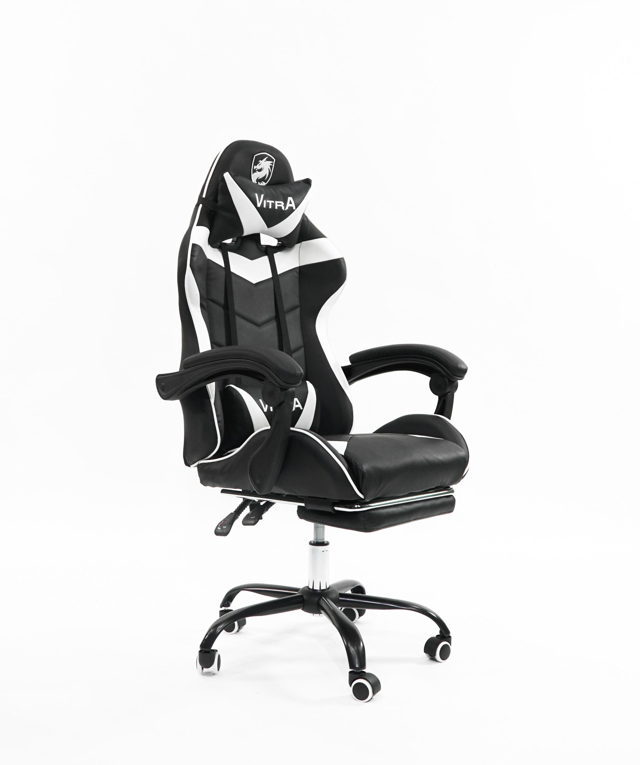 GHẾ GAME CAO CẤP VITRA XRACING H55 ĐEN-TRẮNG