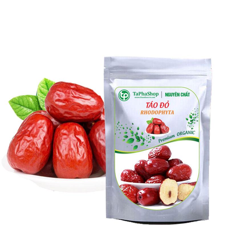 Táo đỏ sấy khô 100g- Thảo Dược Tấn Phát - Hàng công ty chất lượng cao