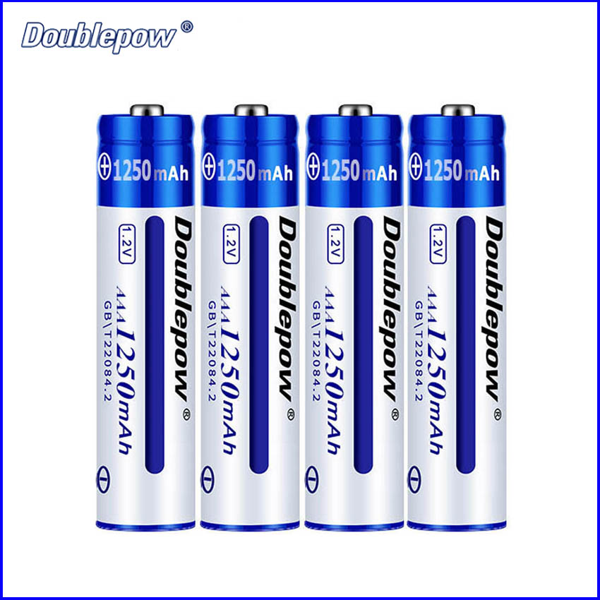 AAA Rechargeable Battery-1250mAh Doublepow