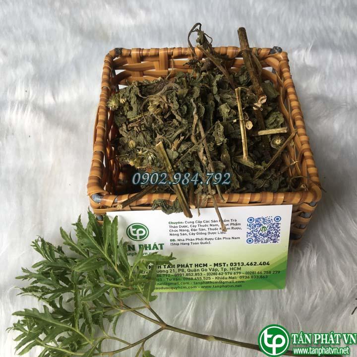 [Combo giá rẻ] 2kg Cây cỏ hôi ( cây cứt lợn ) sấy khô Tấn Phát - Hàng khô thơm sạch mới về hàng