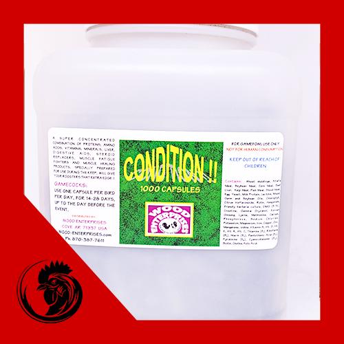 Siêu thuốc nuôi cho gà đá CONDITION - Hũ 100v
