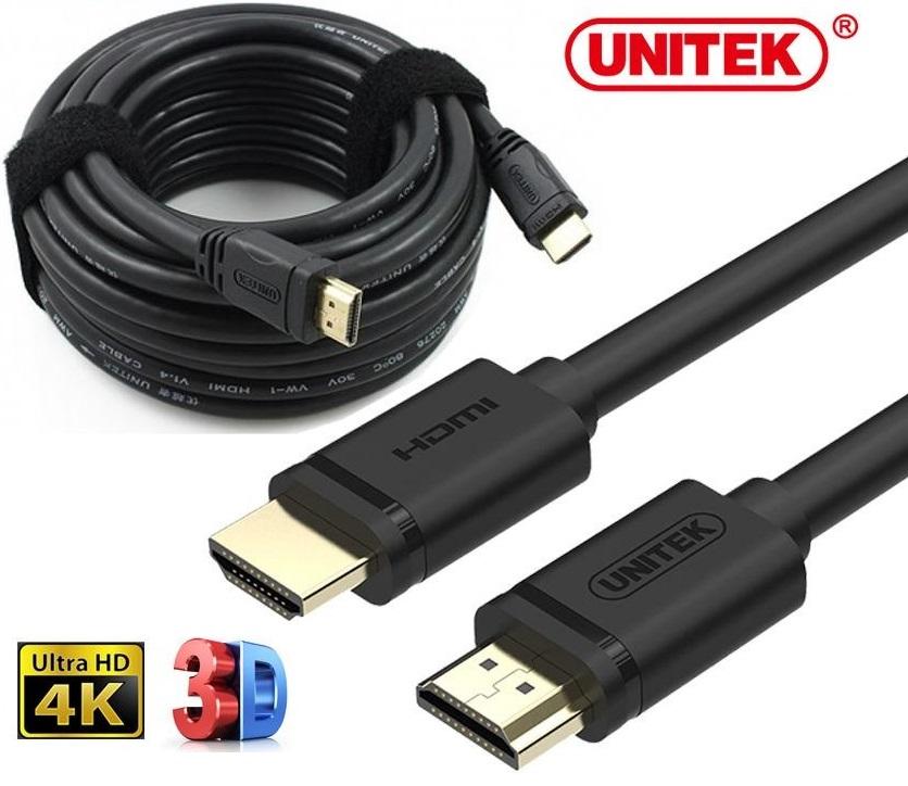 Cáp hdmi 4k ultra hd 3d unitek y-c142m 10 mét