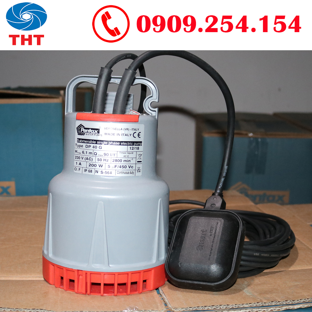 MÁY BƠM CHÌM HỒ CÁ THỦY CẢNH PENTAX DP 40 G