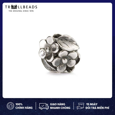 Trollbeads bead bạc cao cấp Mom's Bouquet