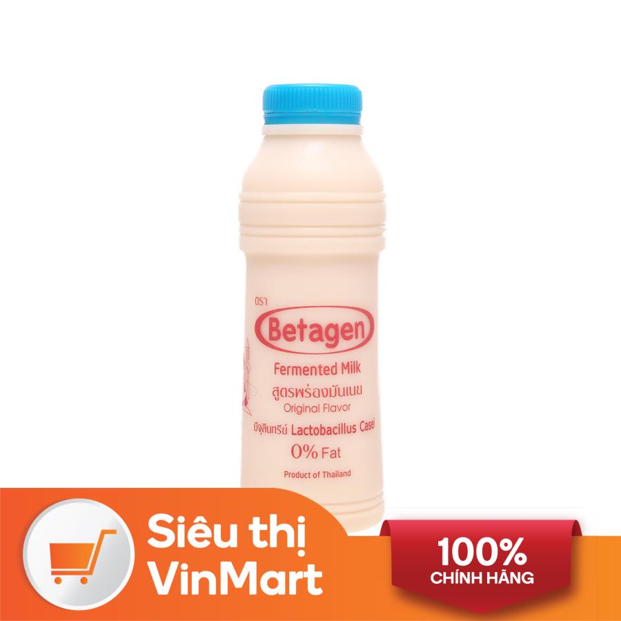 Siêu thị VinMart - Sữa chua uống lên men vị tự nhiên Betagen chai 700ml