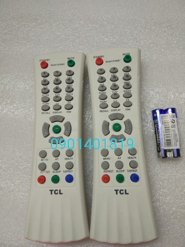 Bảng giá Điều khiển Tivi TCL 4 nút màu trắng