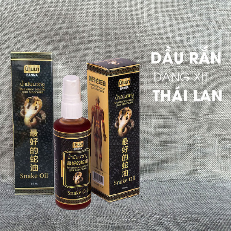 Dầu xoa bóp rắn dạng xịt Thái Lan
