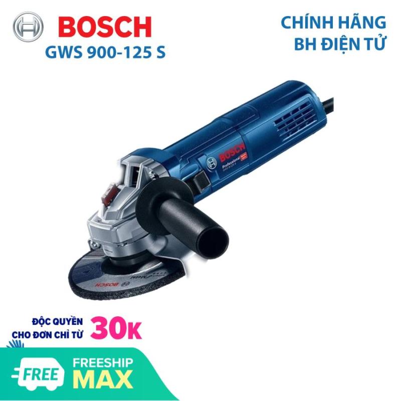 Máy mài góc Máy mài cầm tay Bosch GWS 900-125S Đá 125mm Bảo hành điện tử 12 tháng công suất 900W