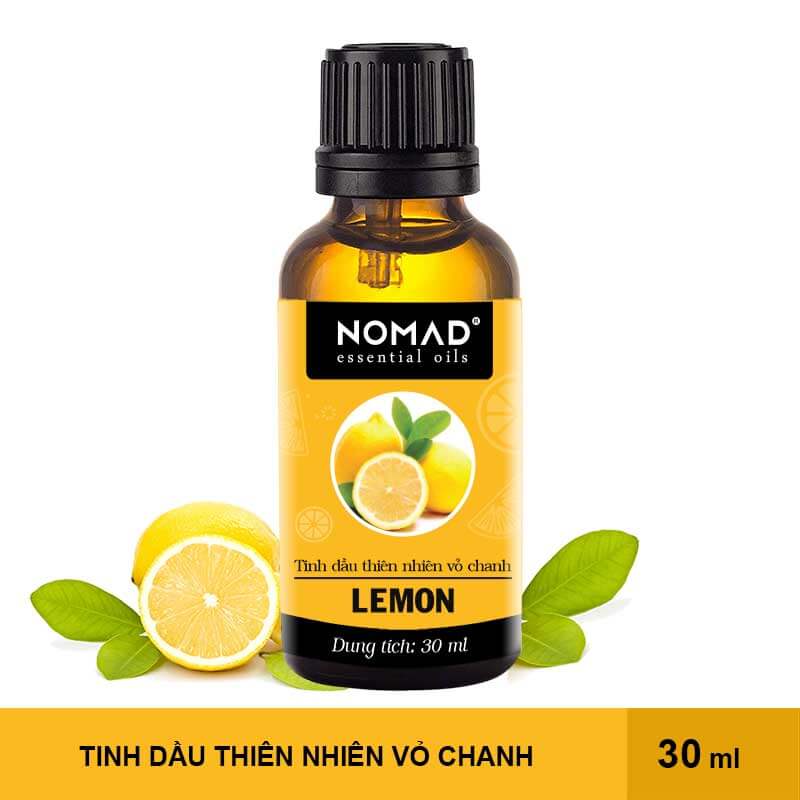 Tinh Dầu Vỏ Chanh Nguyên Chất Nomad Essential Oils Lemon