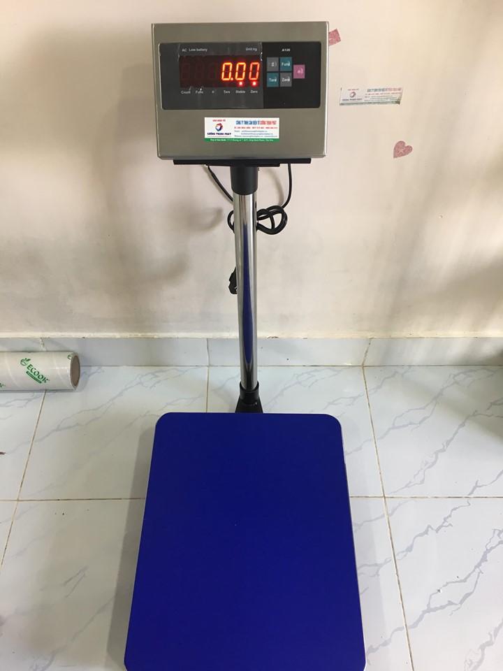 Cân bàn điện tử a12 inox cân kg - 150kg bàn 40x50cm cân hàng hóa