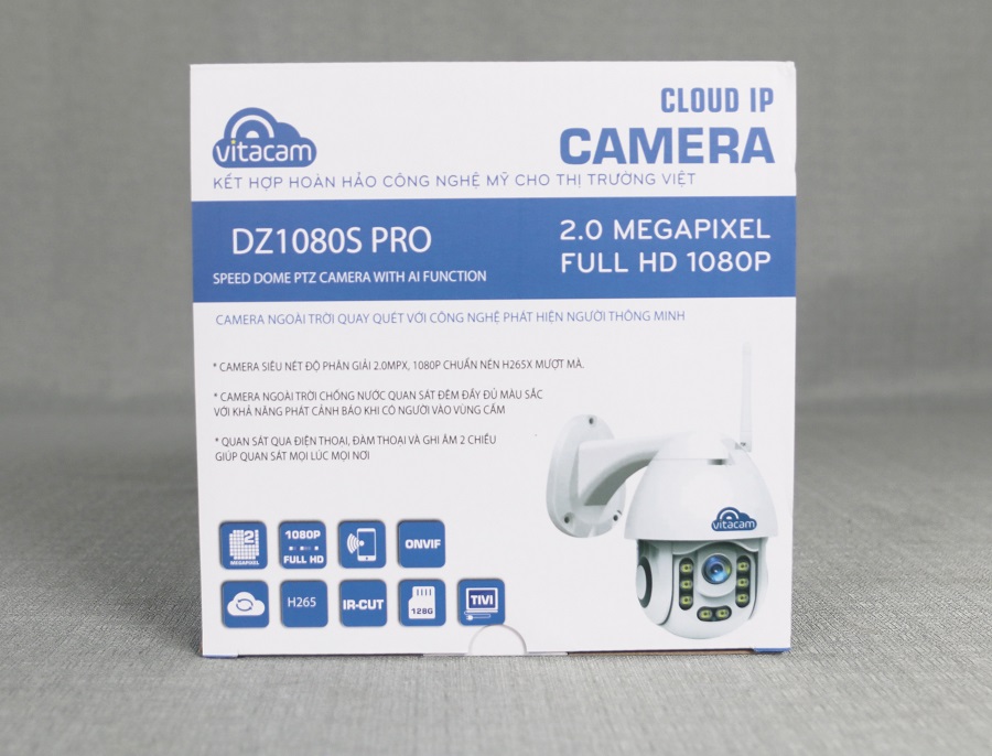 CAMERA NGOÀI TRỜI VITACAM DZ1080S PRO.