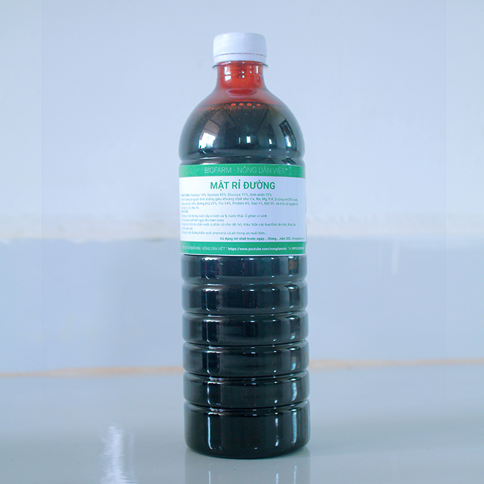 MẬT RỈ ĐƯỜNG CHẤT LƯỢNG CAO CHAI 1 LÍT - 1,3KG