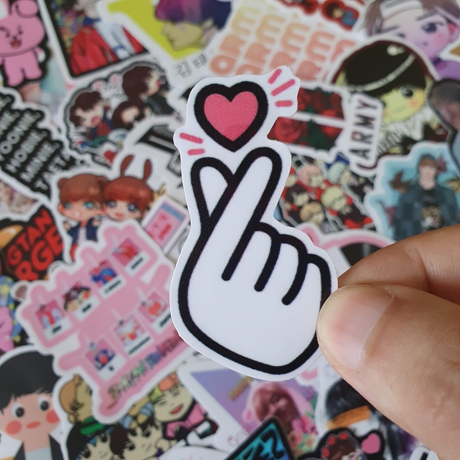 [HCM]Set hình dán BTS Kpop Không thấm nước siêu hot  - Owl Sticker