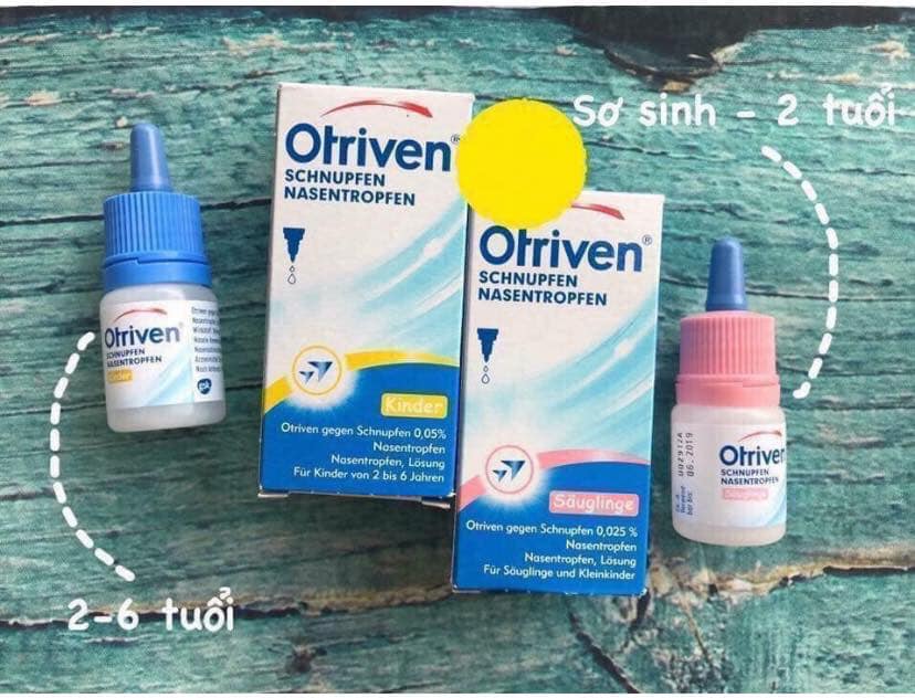Nhỏ mũi Otriven Đức 0,05%