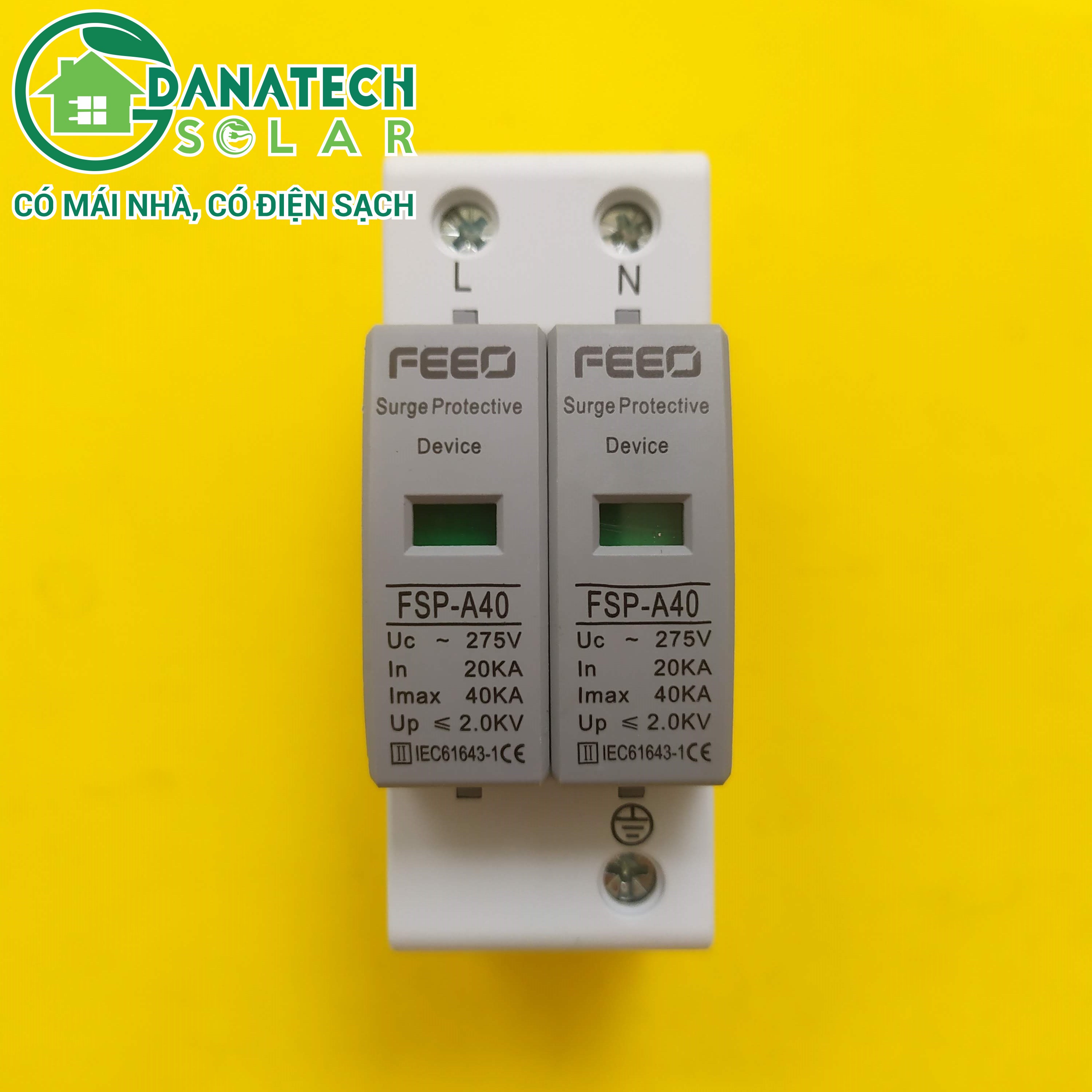 Thiết bị cắt sét - chống sét lan truyền AC FEEO