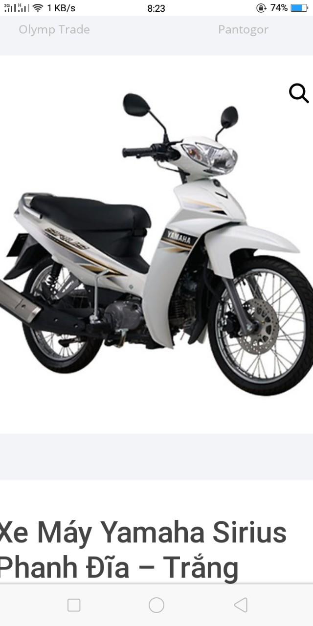 CẶP ỐP SƯỜN CHO XE SIRIUS  MÀU ĐỎ