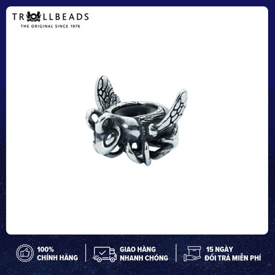 TROLLBEADS bead bạc cao cấp Bumble Bee Spacer TAGBE-40088