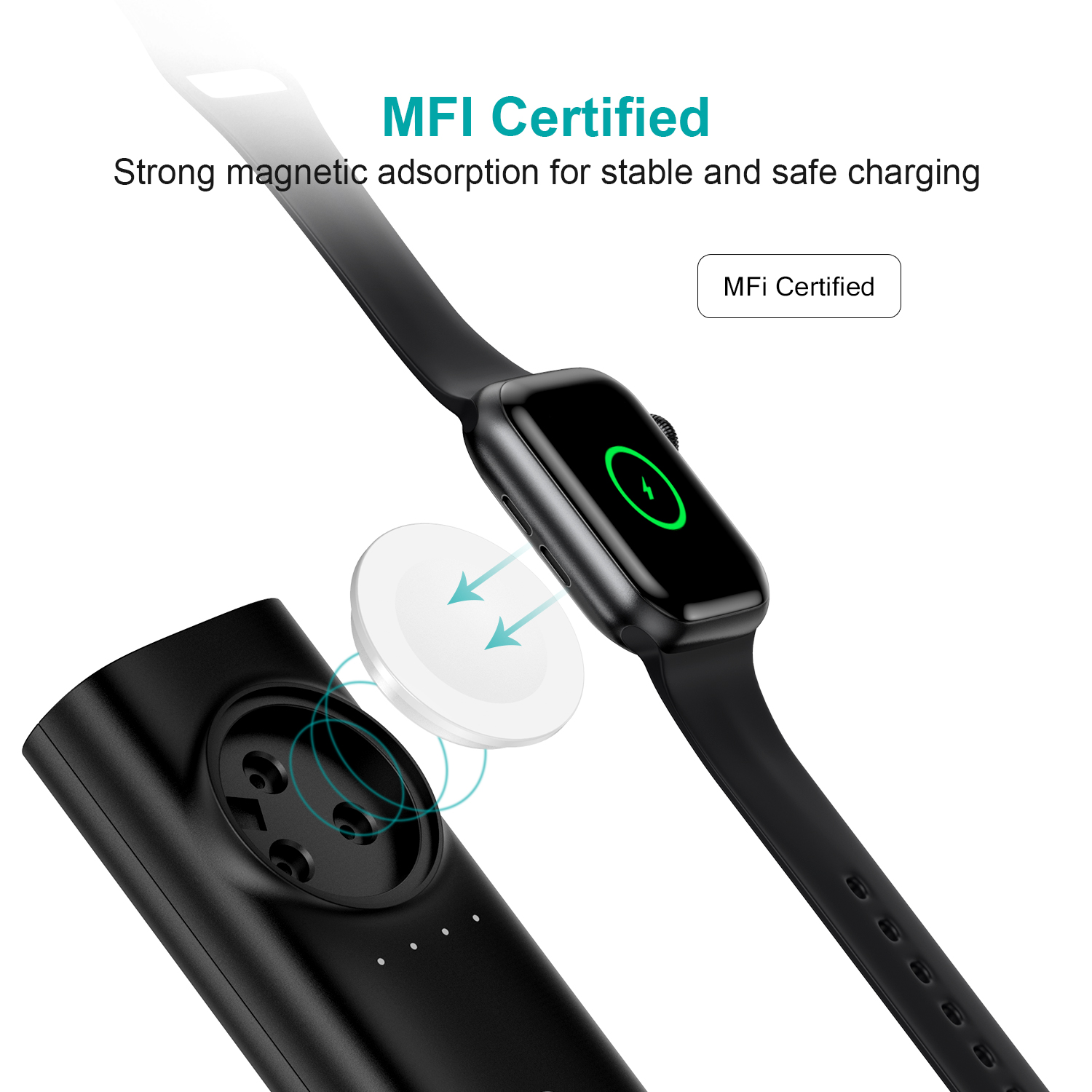 [HCM]Pin sạc dự phòng Apple Watch Choetech T315