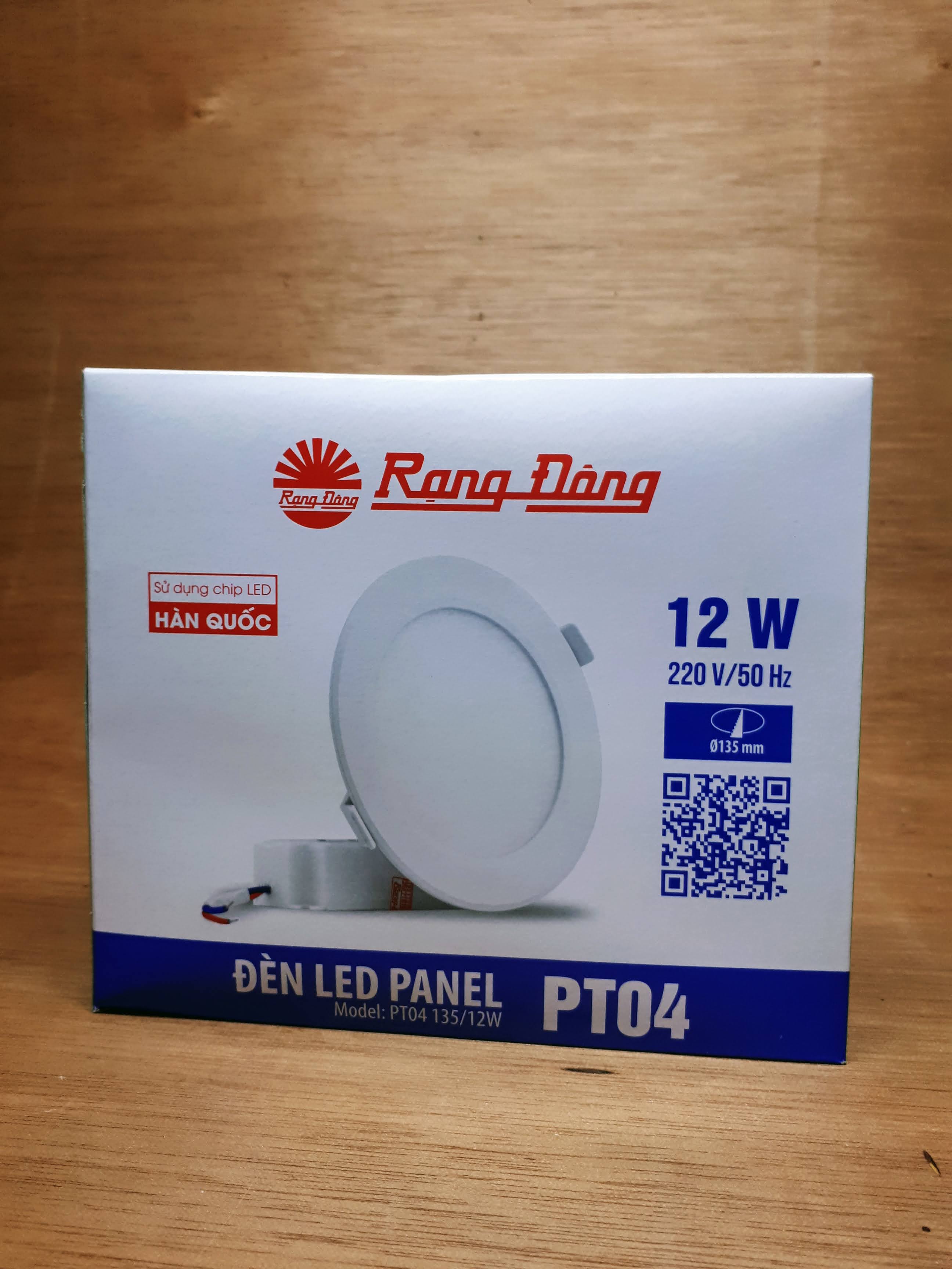 Đèn LED Âm trần Downlight D PT04 135/12W Rạng Đông (AS Trắng)