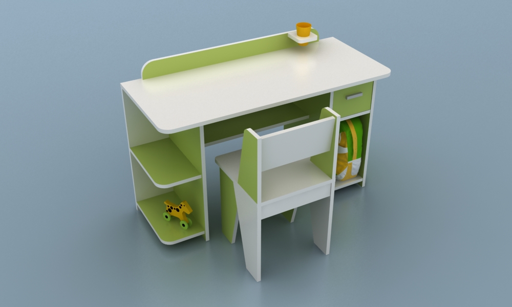 Bàn học Kidslife BH-C1 (Xanh lá nhạt)