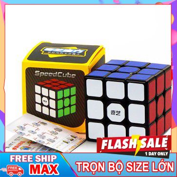 Rubik 3x3 Qiyi Sail W Rubik 3 Tầng Khối Lập Phương Rubik Sticker - Rubik Trơn Mượt, Bẻ Góc Cực Tốt