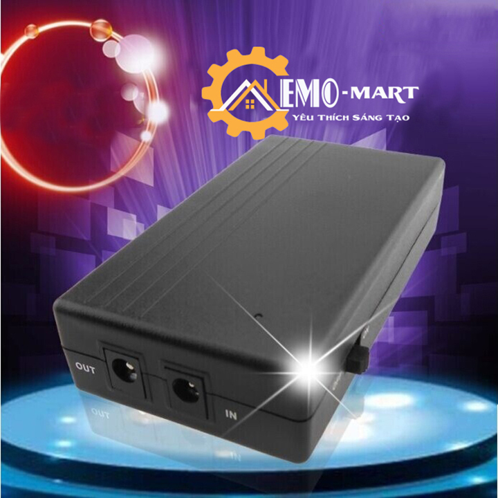 [FreeshipMAX] Nguồn dự phòng UPS mini 5V/9V/12V-1A
