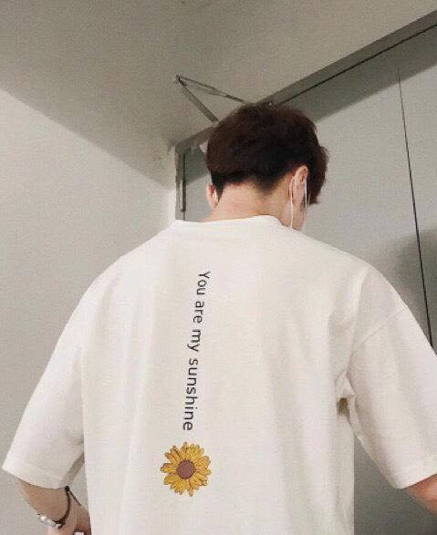 Áo thun nam nữ tay lỡ unisex form rộng you are my sunshine freesize 50 - 70kg fashion nl10