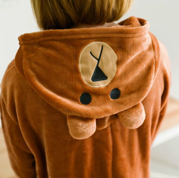 Bộ Đồ Thú Pijama Gấu Brown
