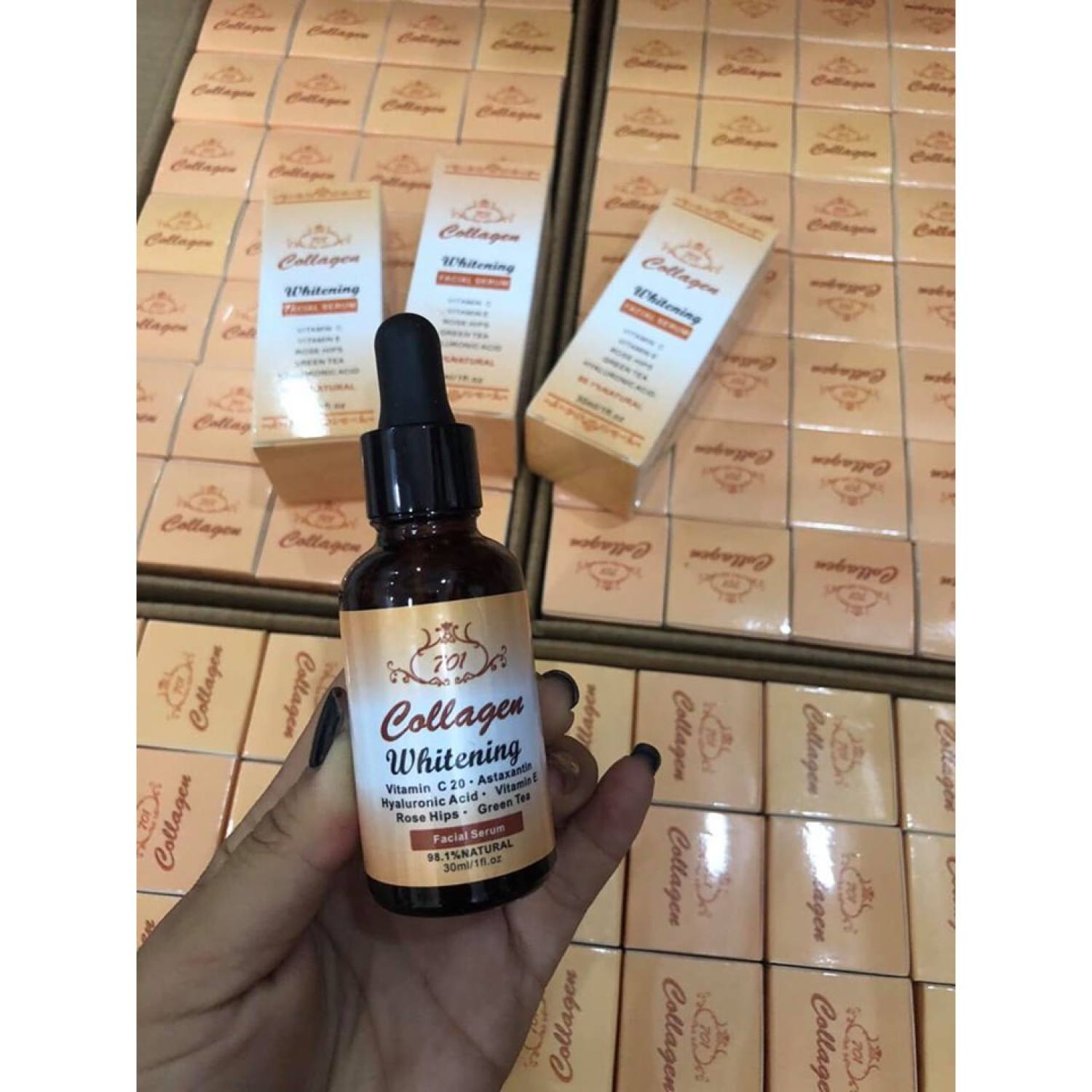 [HCM]Serum Dưỡng Trắng Da Collagen Plus 701 30ml