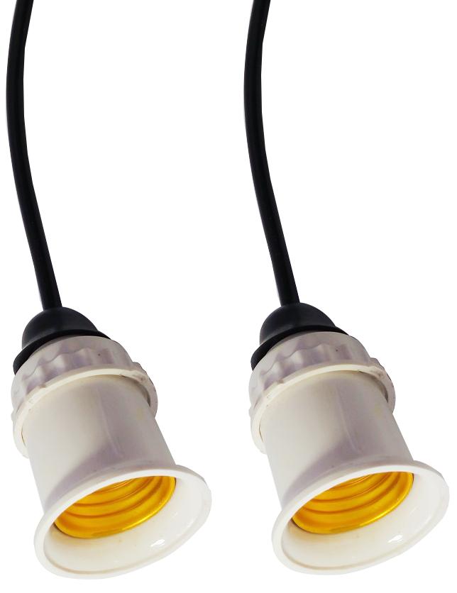 Bộ 2 đuôi đèn treo tiêu chuẩn kín nước E27