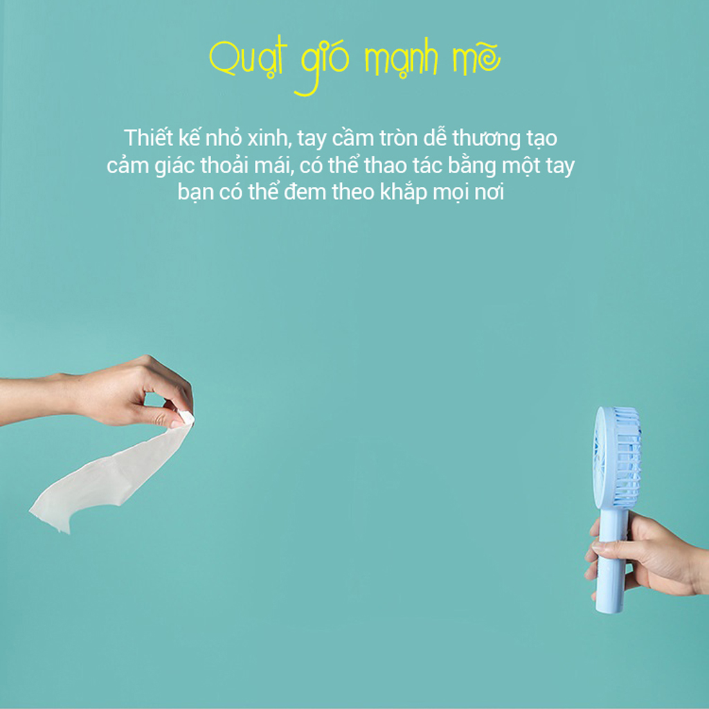 Quạt cầm tay Mini Fan 3 cấp độ gió