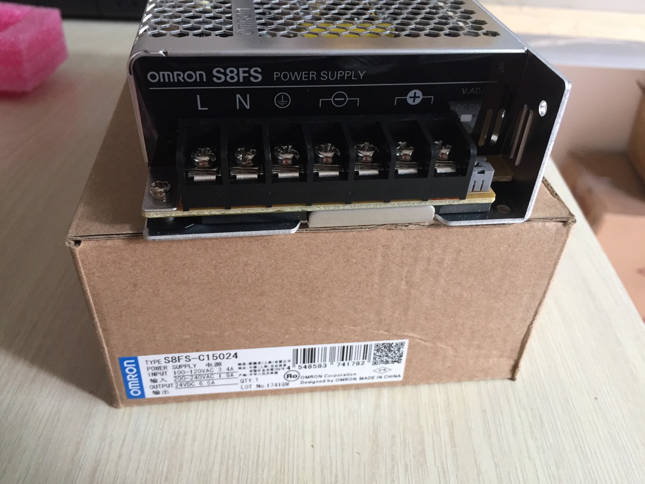 [HCM]BỘ NGUỒN OMRON S8FS-C15024