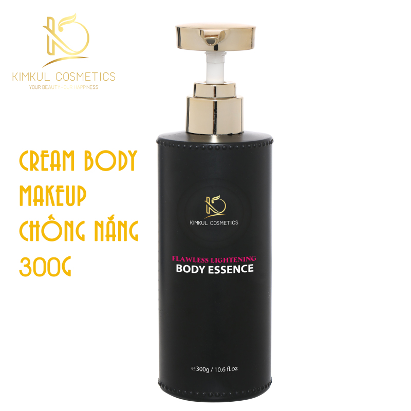 Kem Body trắng da KimKul Body Essence 300G - Kem Body dưỡng trắng makeup chống nắng giúp dưỡng trắng da ngừa lão hóa