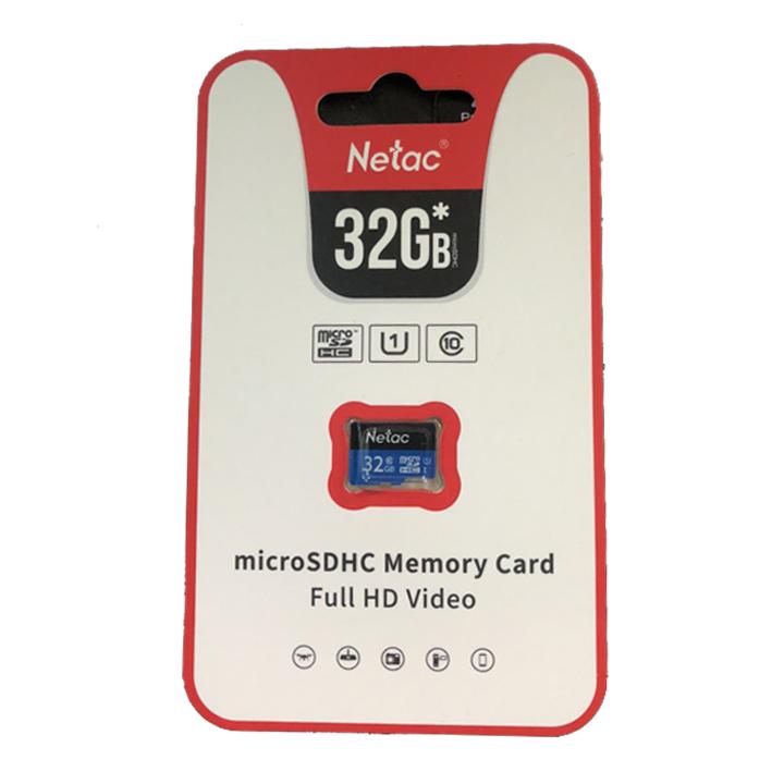 Thẻ nhớ MicroSD Netac 32G chuẩn class 10